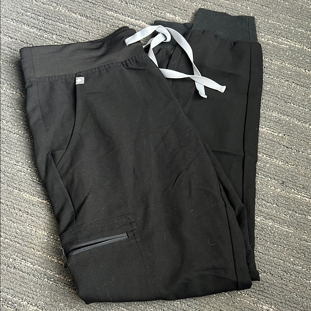 Black Jogger scrub Pants